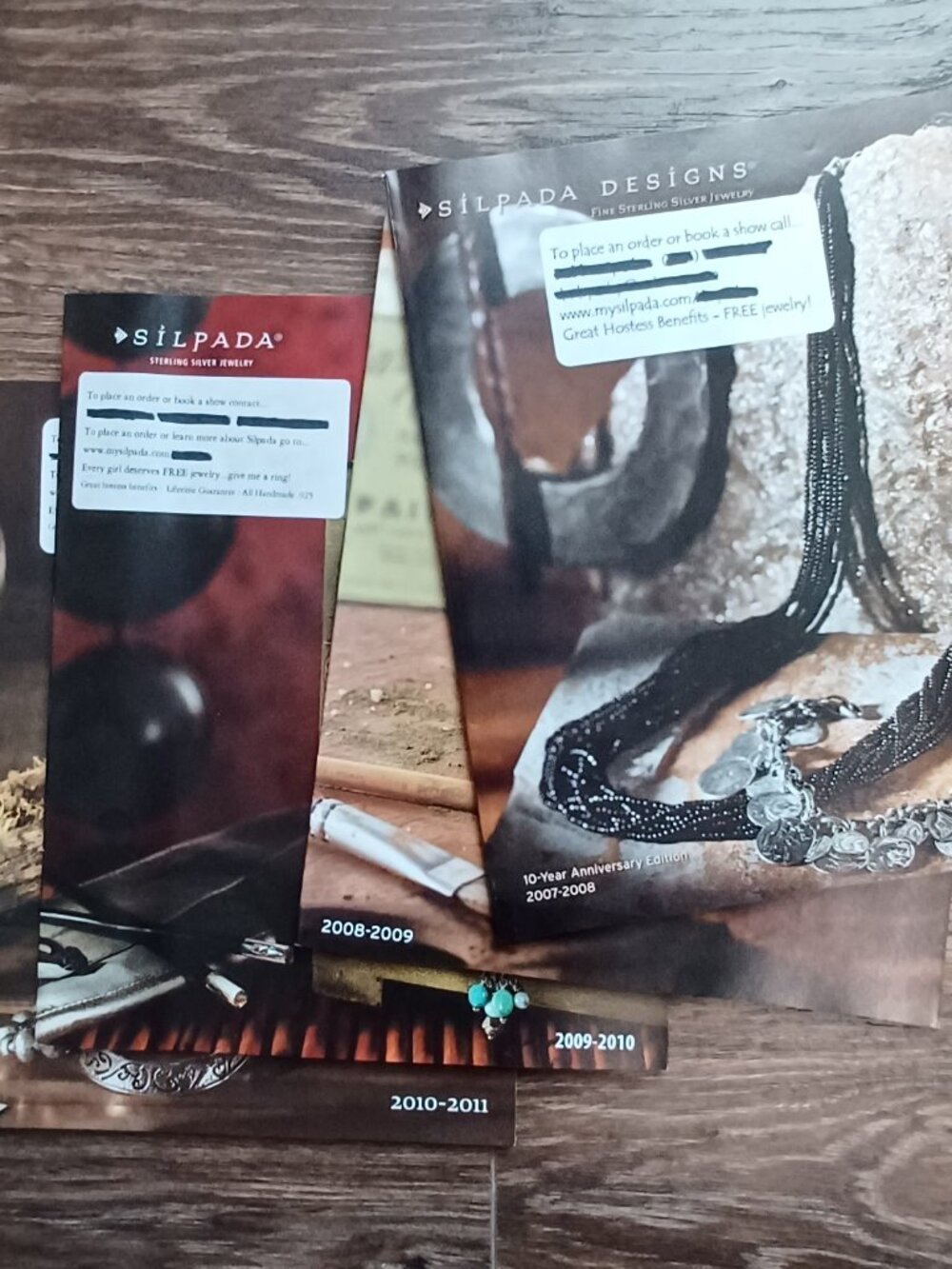 Silpada Catalogs set of 4 2007-08-09-10